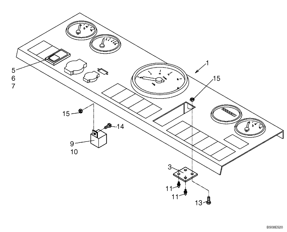 Схема запчастей Case SV208 - (04-007-00[00]) - LOCK, ELECTRICAL (GROUP 418) (ND109570) (04) - ELECTRICAL SYSTEMS