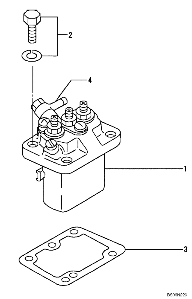 Схема запчастей Case CX17B - (09-022[00]) - FUEL INJECTION PUMP MOUNTING (10) - ENGINE