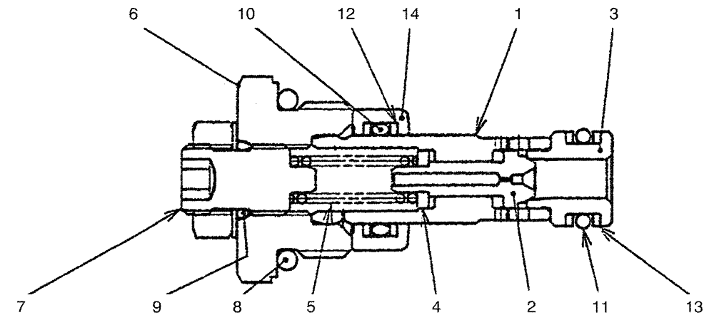 Схема запчастей Case CX36B - (07-018) - VALVE ASSY, RELIEF (35) - HYDRAULIC SYSTEMS