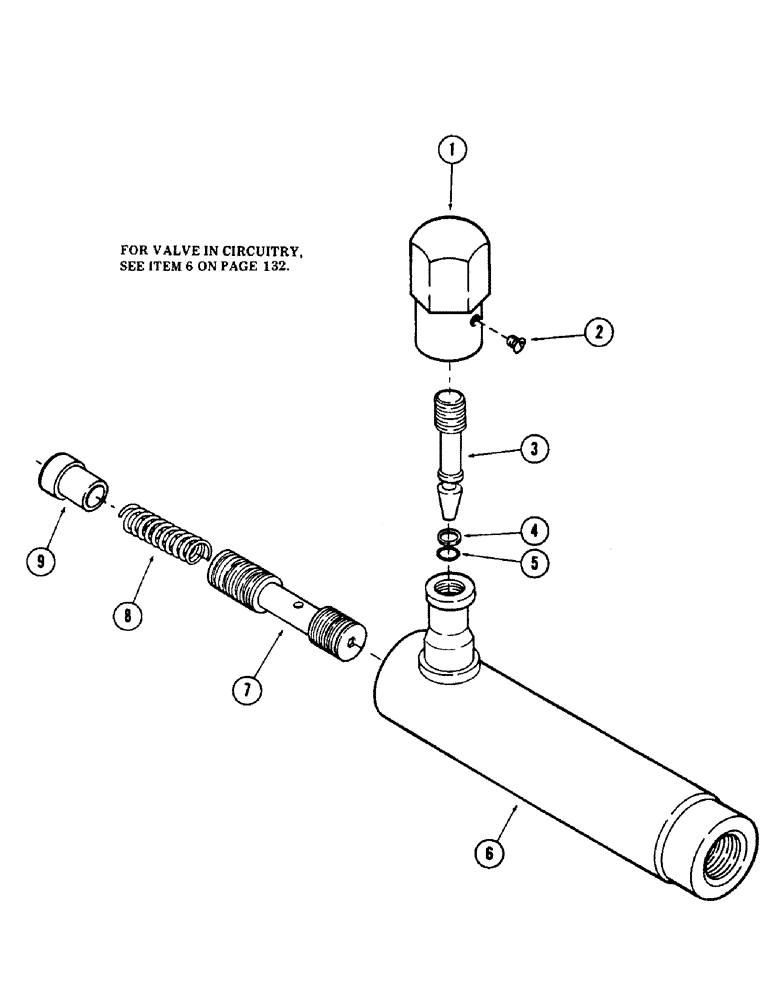 Схема запчастей Case 50 - (258) - FLOW CONTROL VALVE, (USED IN WRIST-O-TWIST CIRCUIT), (S/N 6279926 AND AFTER) (35) - HYDRAULIC SYSTEMS