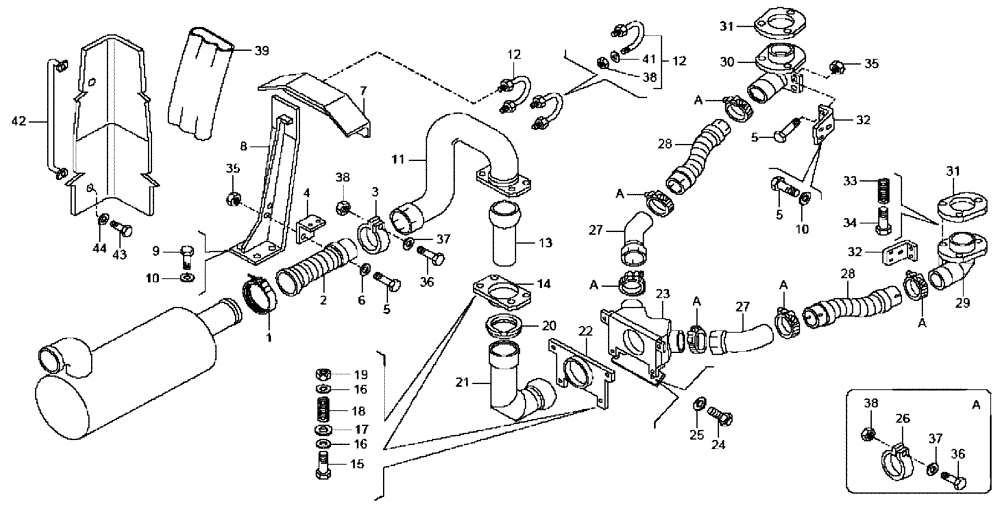 Схема запчастей Case 325 - (5.800[09A]) - HEATING BODY OPTION (87311947) (10) - Cab/Cowlings