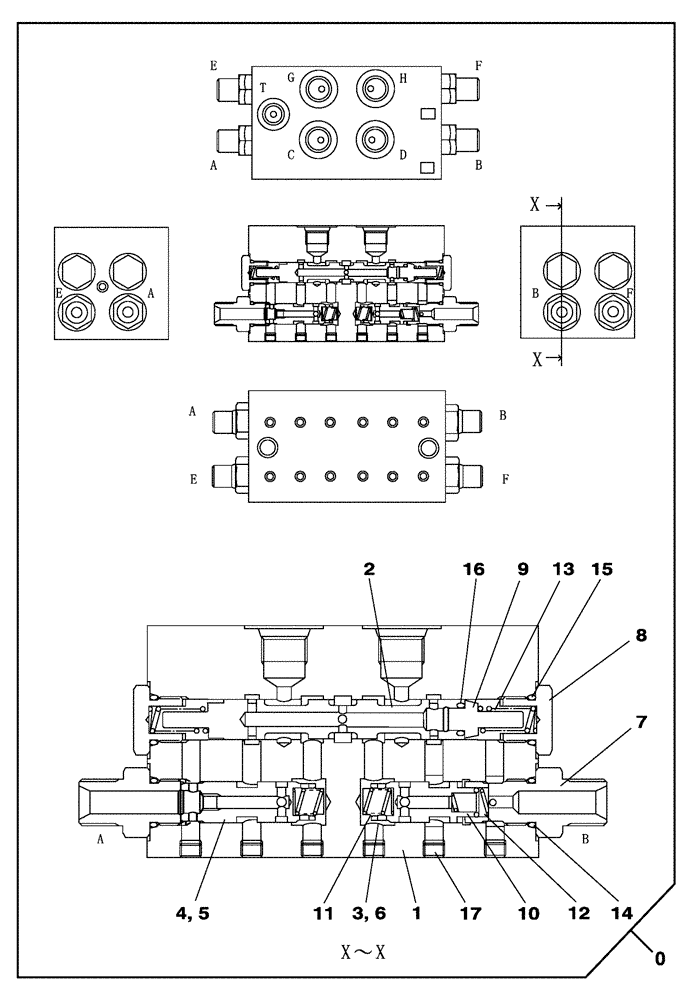 Схема запчастей Case CX330 - (08-79D) - CUSHION VALVE - PILOT (MODELS WITH LOAD HOLD) (08) - HYDRAULICS