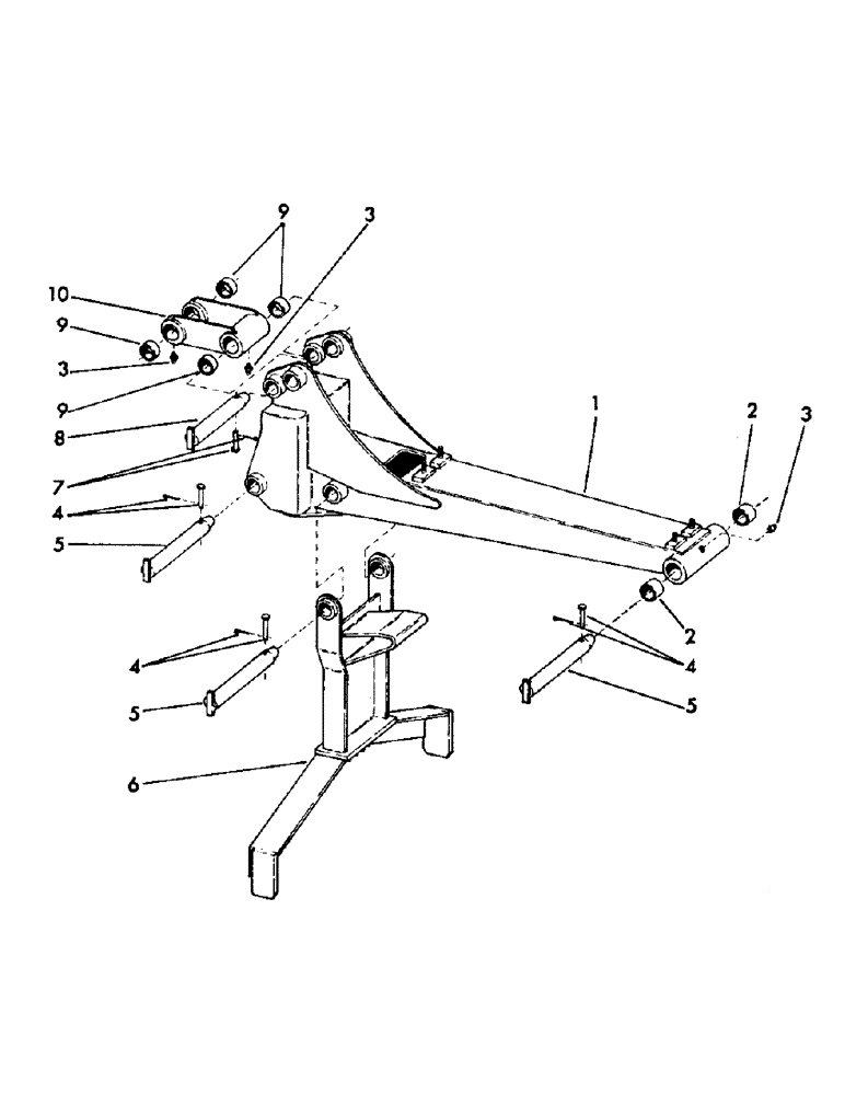 Схема запчастей Case 40YC - (F26) - HEEL BOOM AND PLATE, (FOR "Y" BOOM AND TREE LENGTH CLAM) (18) - ATTACHMENT ACCESSORIES