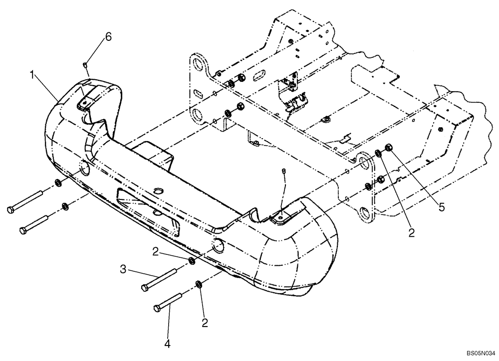 Схема запчастей Case 821E - (09-83) - COUNTERWEIGHTS (09) - CHASSIS