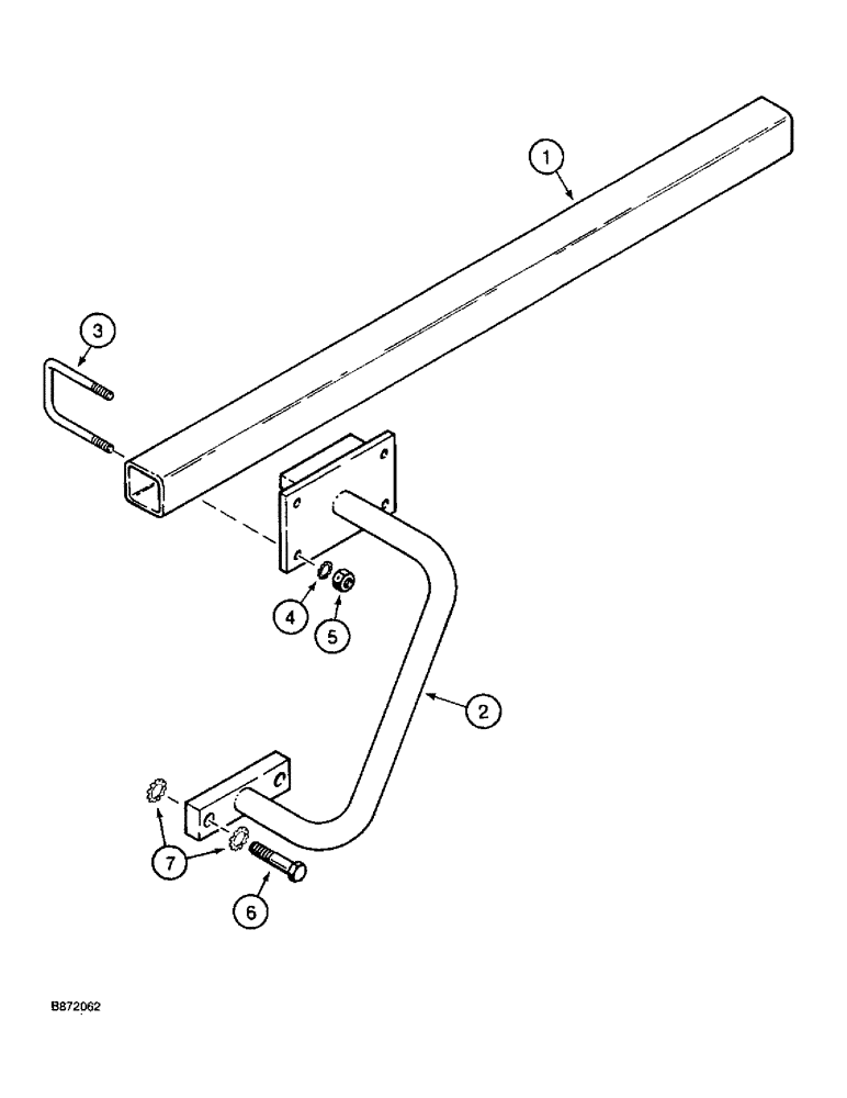 Схема запчастей Case TF300 - (9-66) - DIGGING CHAIN GUARD, USED ON MODELS WITHOUT CRUMBER (09) - CHASSIS/ATTACHMENTS