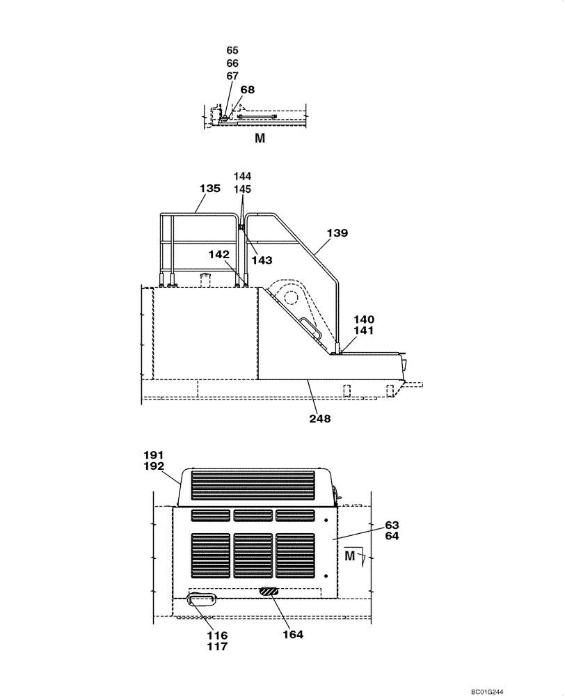 Схема запчастей Case CX800 - (09-11) - FRAMES, COVERS - INSULATION (09) - CHASSIS