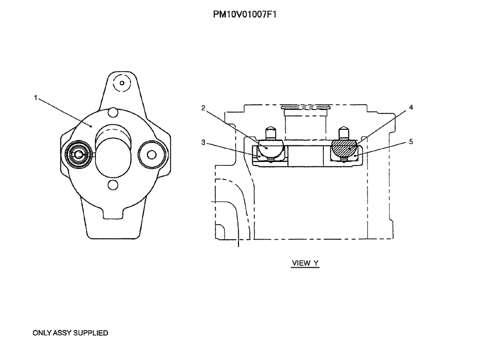 Схема запчастей Case CX27B PV13 - (07-025) - BLOCK ASSY ELECTRICAL AND HYDRAULIC COMPONENTS