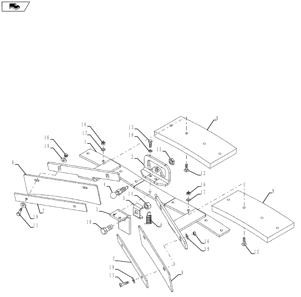 Схема запчастей Case PT240 - (44.100.04[02]) - SCRAPER, ASSY, OPTION - ASN NENTN2760 (44) - WHEELS