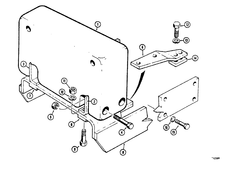 Схема запчастей Case 450 - (276[1]) - WINCH MODELS ONLY (05) - UPPERSTRUCTURE CHASSIS