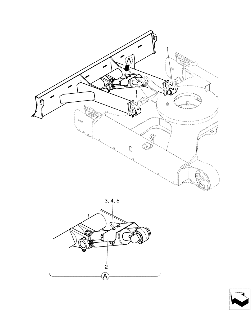 Схема запчастей Case CX50B - (02-018) - DOZER GROUP (86) - DOZER