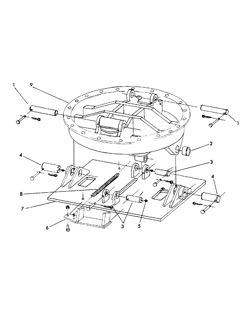 Схема запчастей Case 30YM - (065) - LEVELER STRUCTURALS (05) - UPPERSTRUCTURE CHASSIS