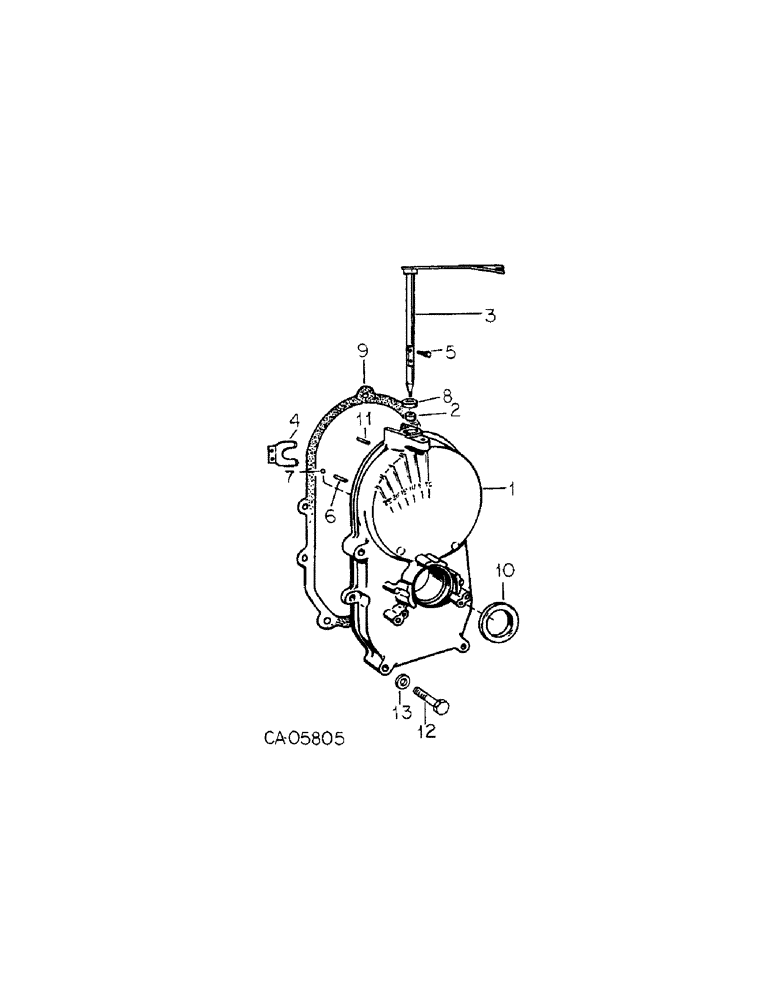 Схема запчастей Case 4130 - (12-06[1]) - GEARCASE (04) - Drive Train