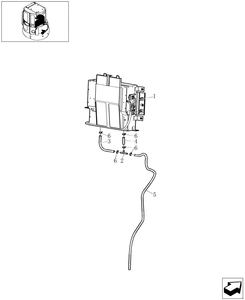 Схема запчастей Case CX31B - (5.0604[22]) - COOLER ASSY (HEATER&COOLER, CAB) - 747939020 (35) - HYDRAULIC SYSTEMS