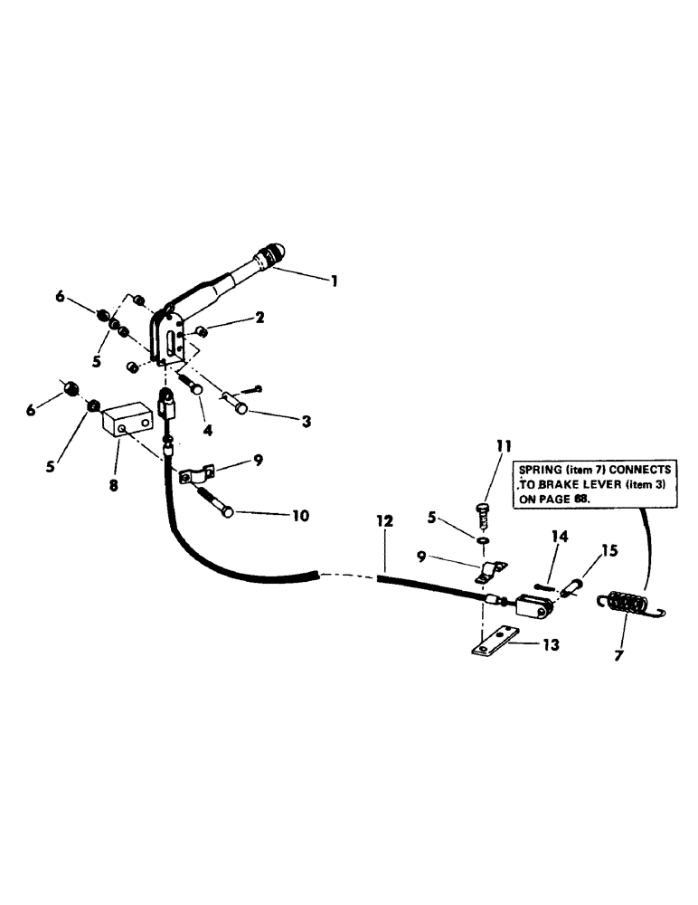 Схема запчастей Case 50 - (070) - SWING BRAKE CONTROL (33) - BRAKES & CONTROLS