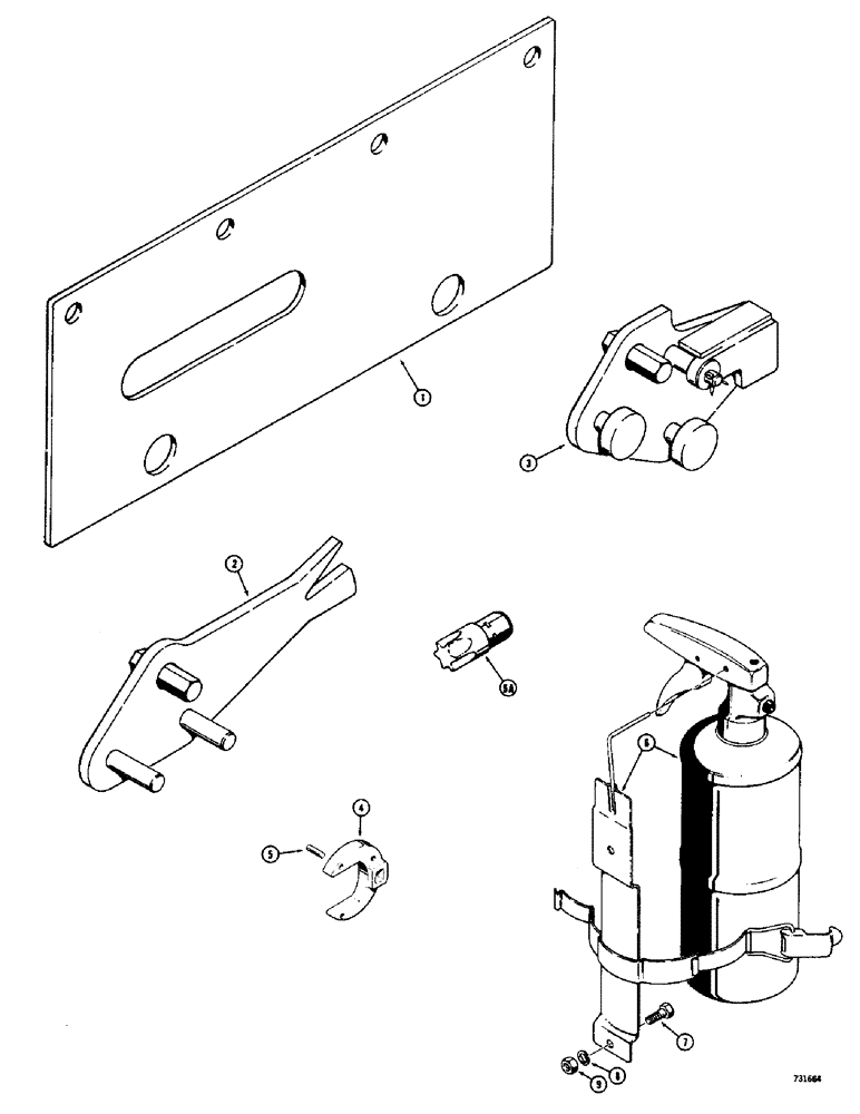 Схема запчастей Case 1700-SERIES - (222) - TOOLS (89) - TOOLS