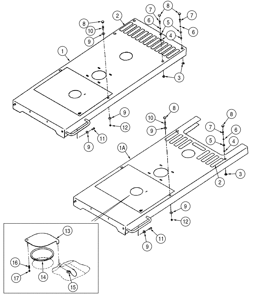 Схема запчастей Case 921C - (09-15) - HOOD (09) - CHASSIS