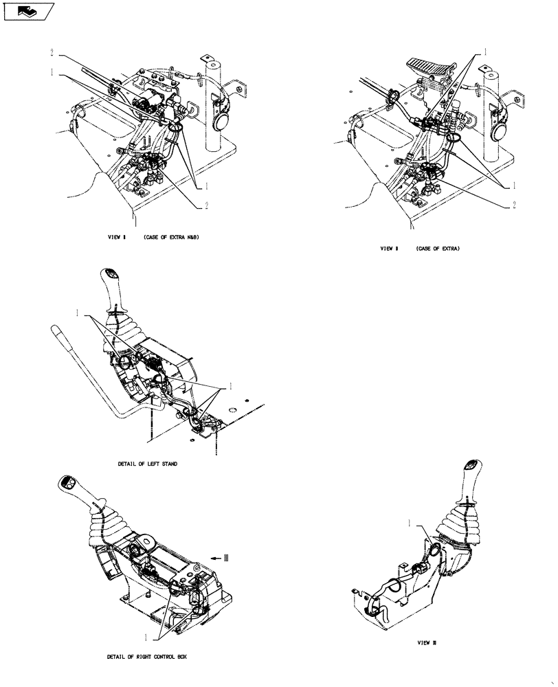 Схема запчастей Case CX55BMSR - (01-083[02]) - HARNESS ASSY (55) - ELECTRICAL SYSTEMS