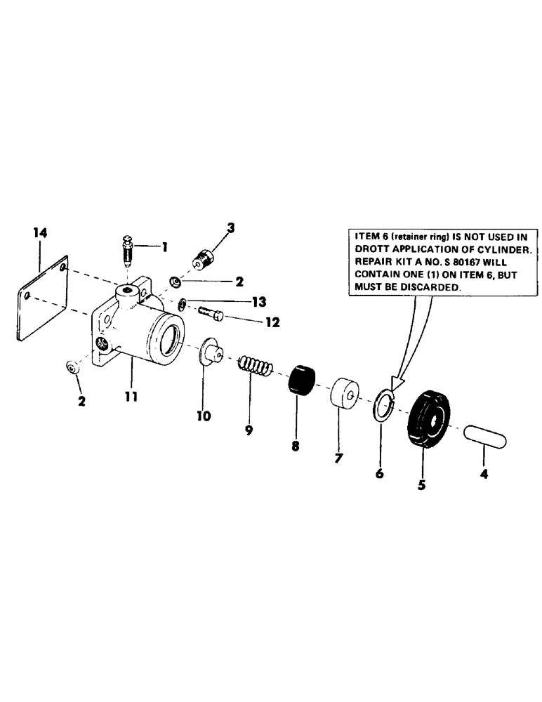 Схема запчастей Case 50 - (084) - TRACK BRAKE CYLINDER (48) - TRACKS & TRACK SUSPENSION