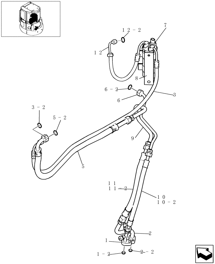 Схема запчастей Case CX31B - (5.0604[21]) - DRYER ASSY, AIR (HEATER&COOLER, CAB) - 747939020 (50) - CAB CLIMATE CONTROL