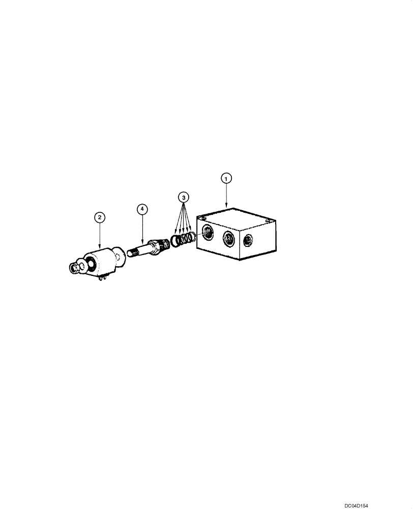 Схема запчастей Case 885 - (08.66[00]) - VALVE - SOLENOID - ASSEMBLY (08) - HYDRAULICS