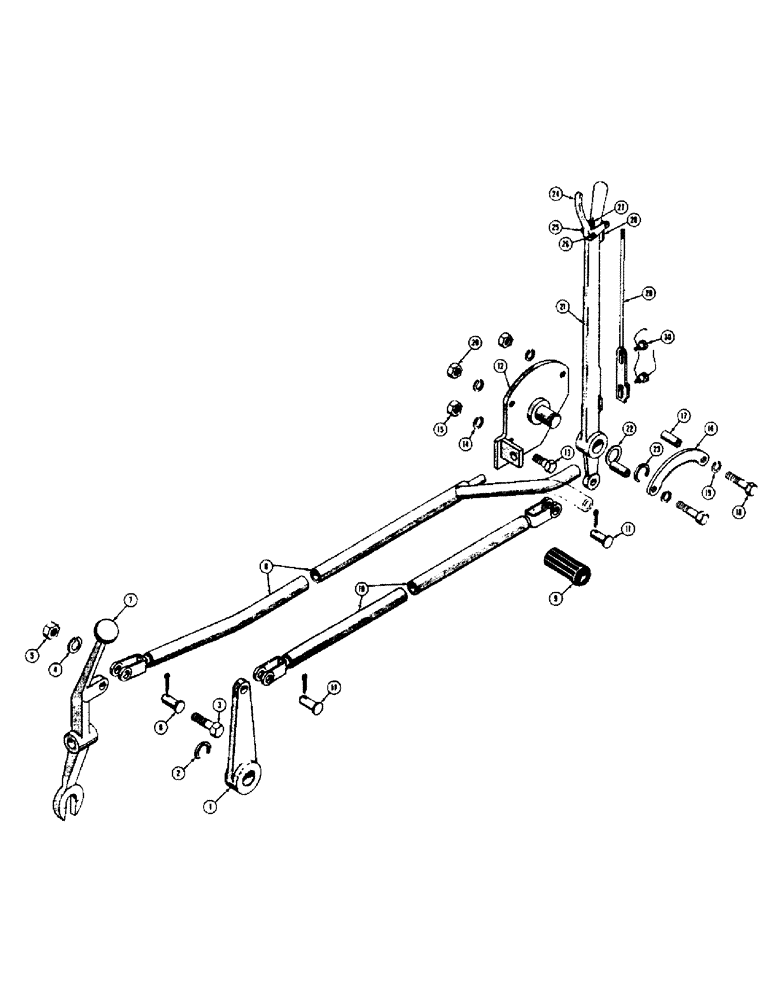 Схема запчастей Case 420 - (192) - C-3 WINCH CONTROLS (05) - UPPERSTRUCTURE CHASSIS