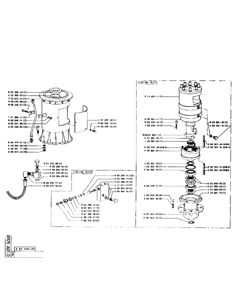 Схема запчастей Case 75P - (196) - NO DESCRIPTION PROVIDED (07) - HYDRAULIC SYSTEM