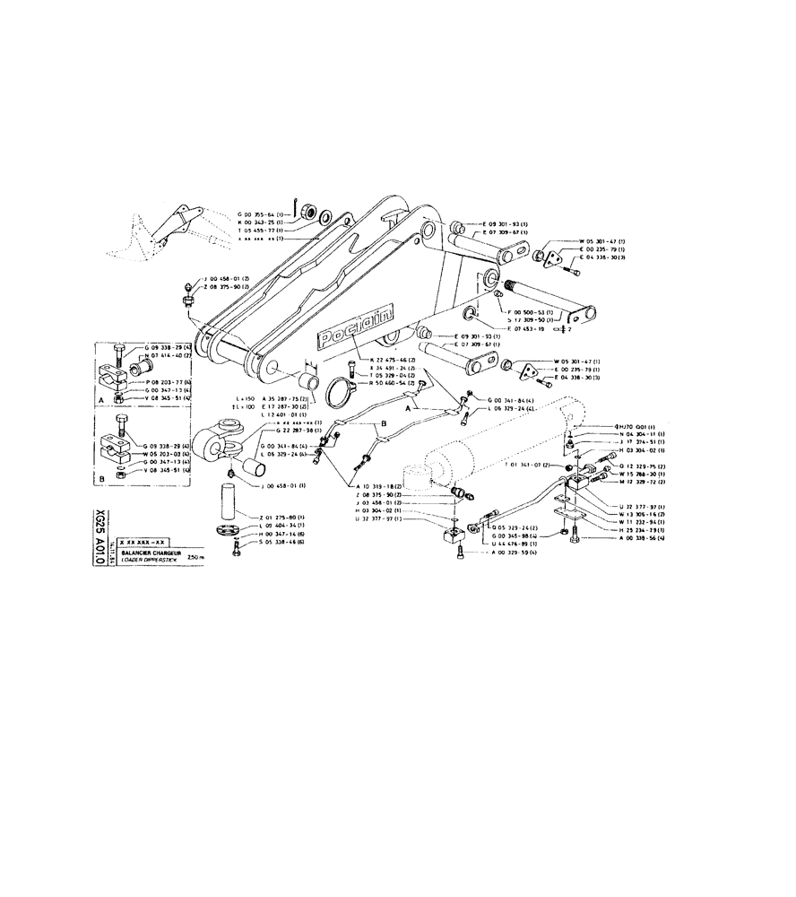 Схема запчастей Case 160CKS - (273) - LOADER DIPPERSTICK (14) - DIPPERSTICKS