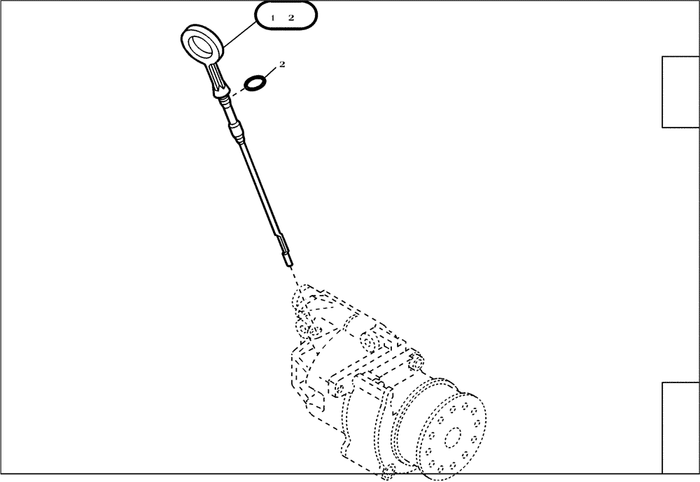 Схема запчастей Case 221E - (95.001[2984858001]) - DIPSTICK (10) - ENGINE