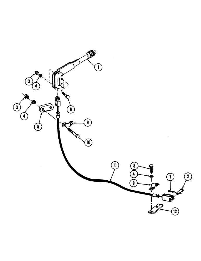 Схема запчастей Case 50 - (110) - SWING BRAKE CONTROL, (S/N 6279926 AND AFTER) (33) - BRAKES & CONTROLS