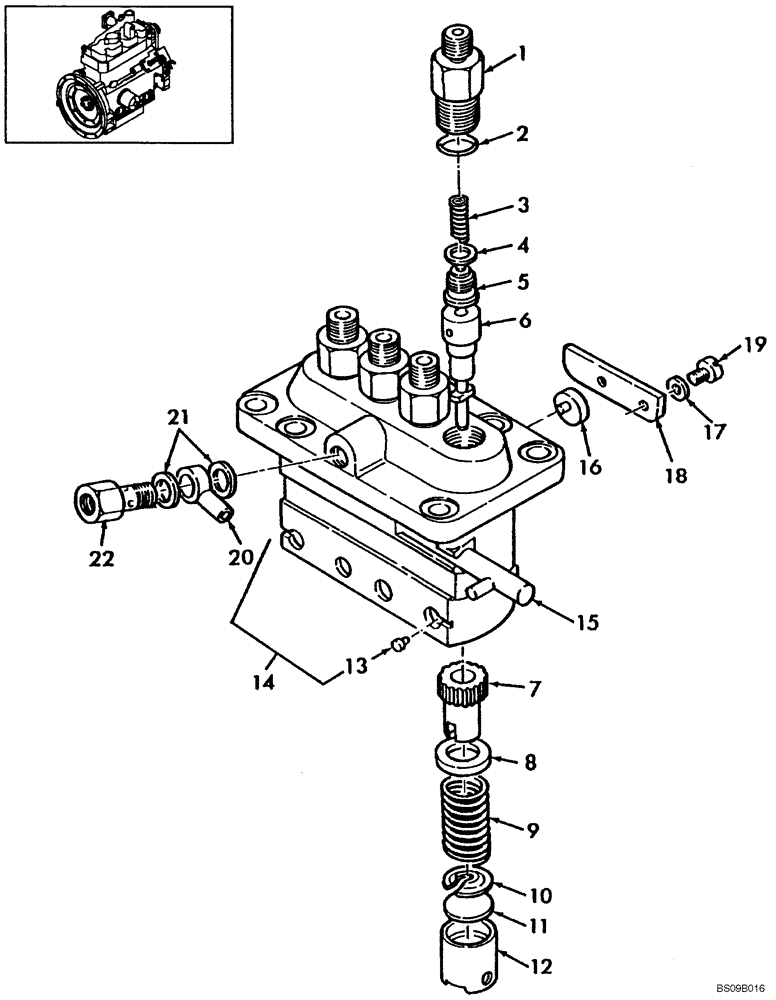 Схема запчастей Case SR150 - (10.242.03) - INJECTION PUMP (10) - ENGINE