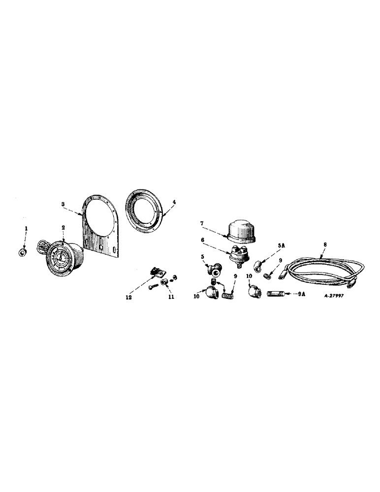 Схема запчастей Case IH SUPER M-TA - (406) - ATTACHMENTS, ENGINE HOUR METER, SPECIAL Attachments