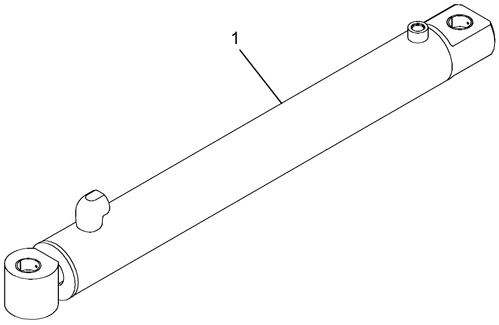 Схема запчастей Case IH LX232 - (08-14) - CYLINDER ASSEMBLY - LIFT - WITHOUT SELF-LEVEL - ASN CAE0021674 (08) - HYDRAULICS