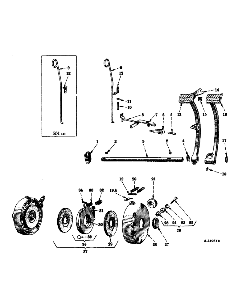 Схема запчастей Case IH 450-SERIES - (309) - CHASSIS, BRAKES AND CONNECTIONS (12) - CHASSIS