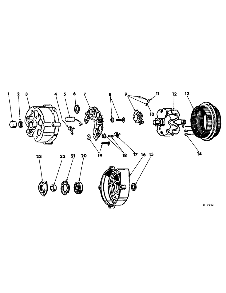 Схема запчастей Case IH 230 - (08-5) - ELECTRICAL, ALTERNATOR (DELCO-REMY) (06) - ELECTRICAL