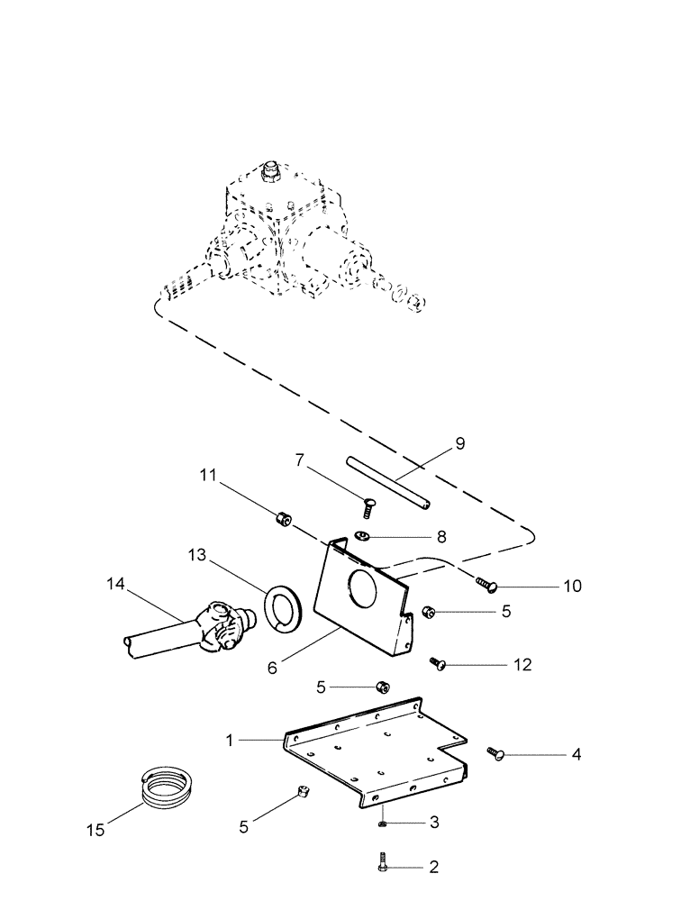 Схема запчастей Case IH 2388 - (09A-09) - FEEDER - MOUNTING, DRIVE AND FAN GEAR (13) - FEEDER