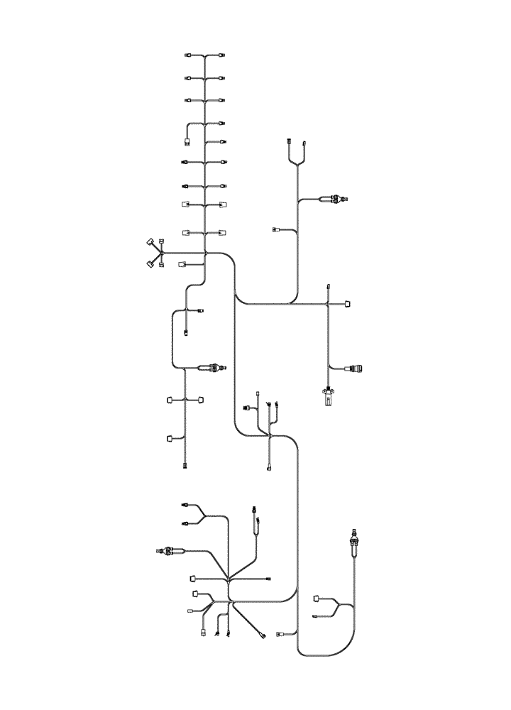 Схема запчастей Case IH 955 - (4-50) - HARNESS, AFS PLANTER, 24 ROW NARROW (04) - ELECTRICAL SYSTEMS