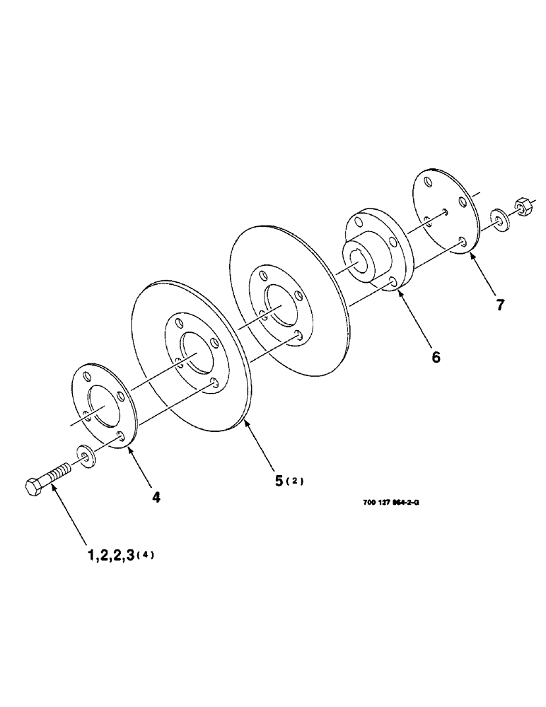 Схема запчастей Case IH 8830 - (9-124) - SHEAVE ASSEMBLY, 700127864 SHEAVE ASSEMBLY COMPLETE (58) - ATTACHMENTS/HEADERS