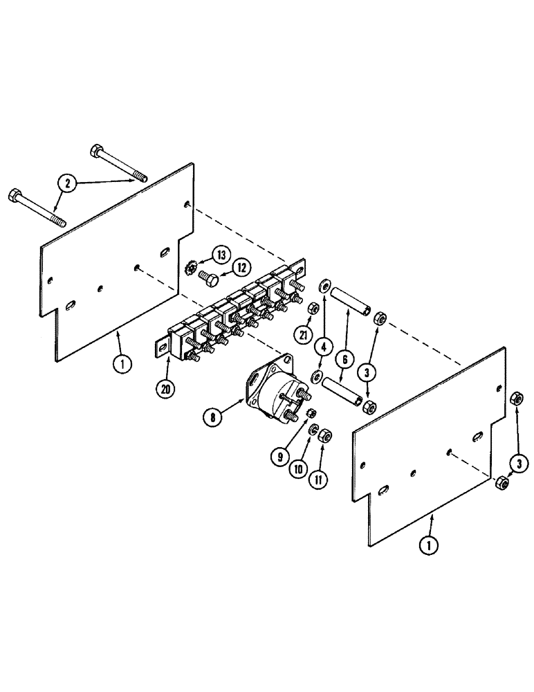 Схема запчастей Case IH 1896 - (4-078) - SOLENOIDS AND CIRCUIT BREAKERS (04) - ELECTRICAL SYSTEMS