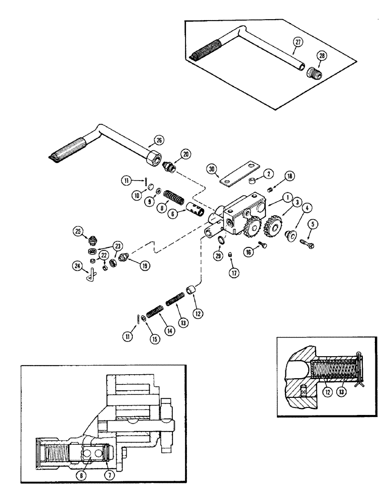 Схема запчастей Case IH 1370 - (044) - OIL PUMP, (504BDT) DIESEL ENGINE (02) - ENGINE