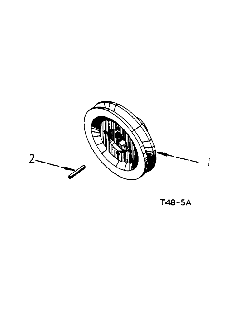 Схема запчастей Case IH 434 - (6-019) - FRONT P.T.O. DRIVE PULLEY ATTACHMENT - ATTACHMENTS (06) - POWER TRAIN