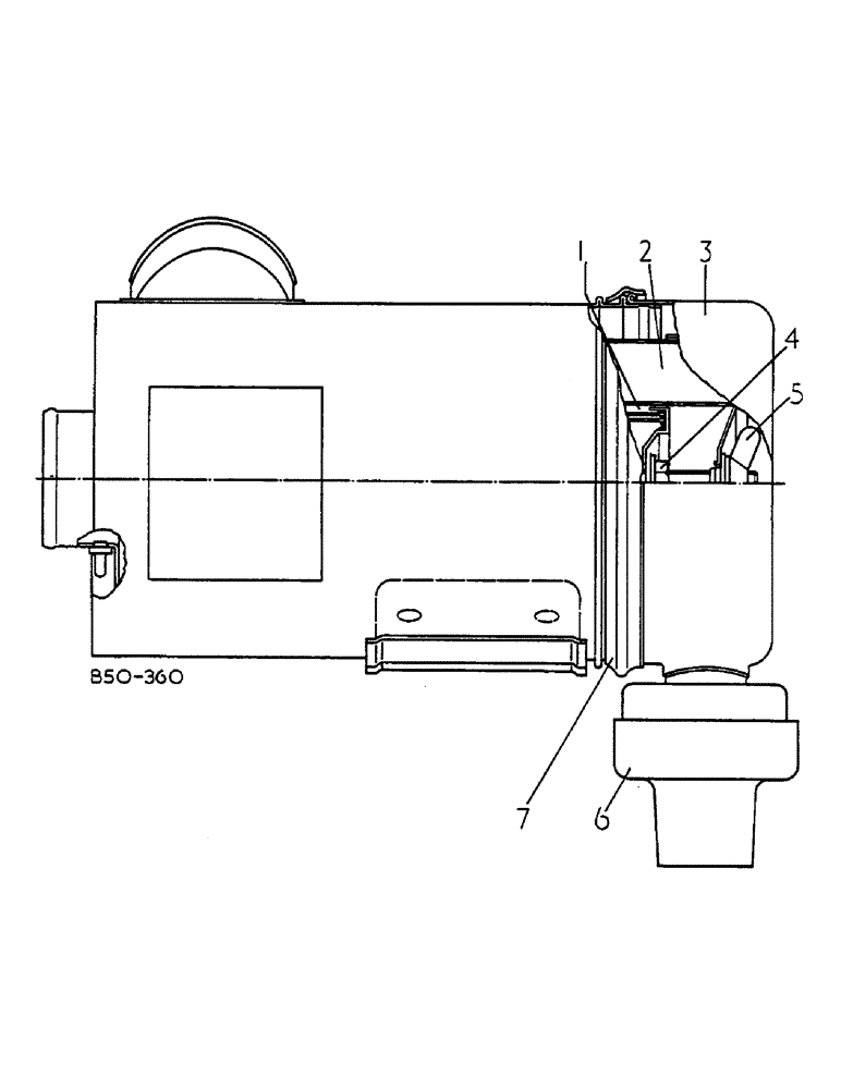 Схема запчастей Case IH 684 - (12-010) - AIR CLEANER, DONALDSON Power