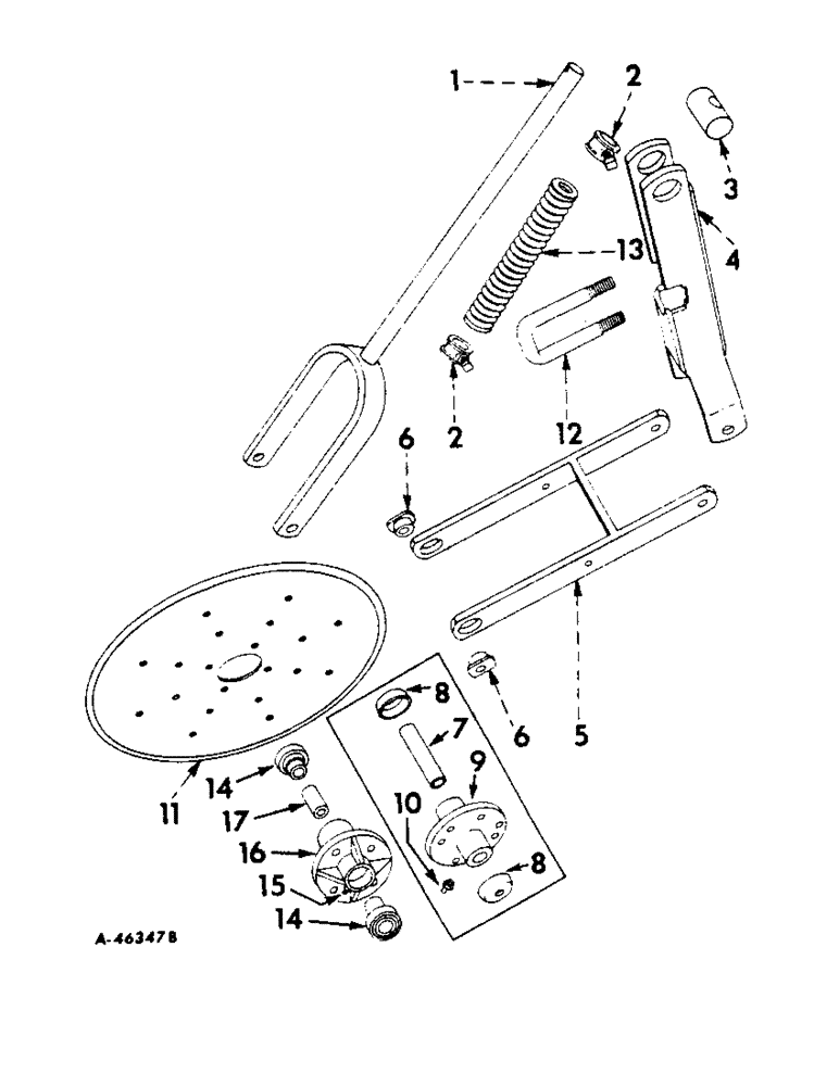 Схема запчастей Case IH 200 - (M-3) - ROLLING GUIDE FIN 