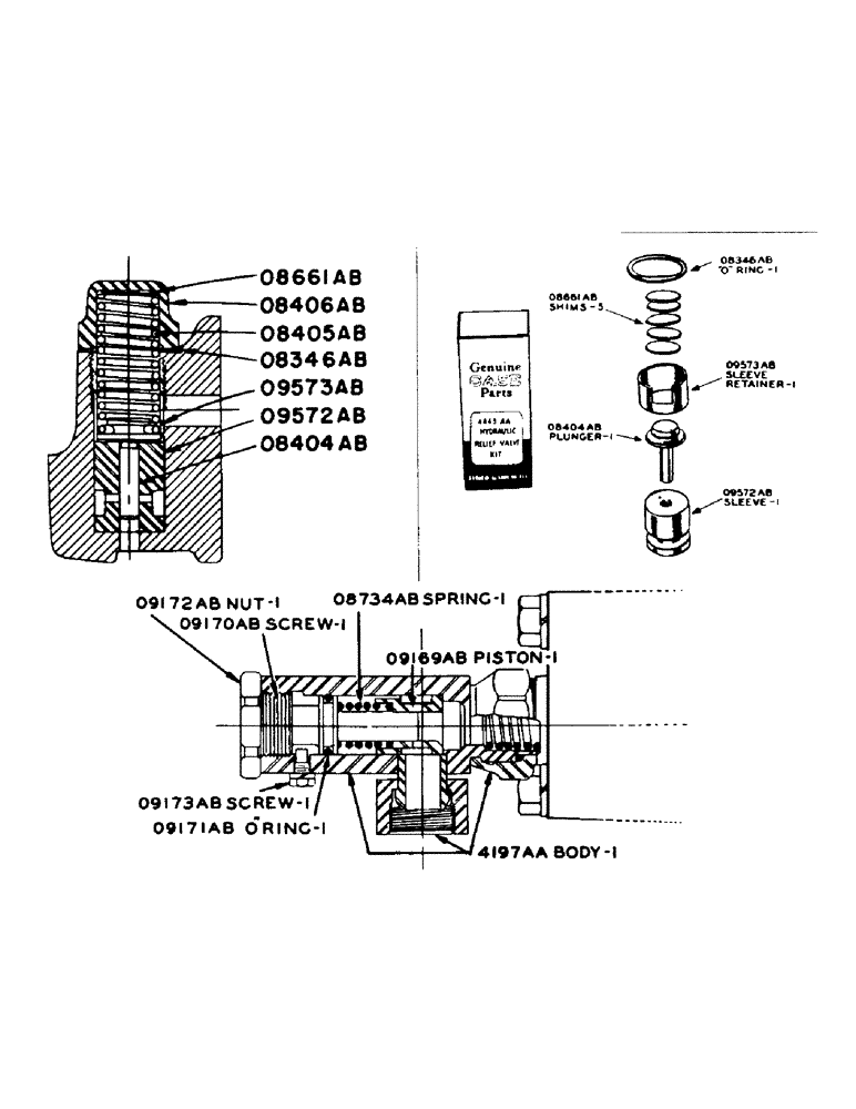 Схема запчастей Case IH 940 - (2-113[1]) - HYDRAULIC CONTROL UNIT, CYLINDER SPEED REGULATOR (08) - HYDRAULICS