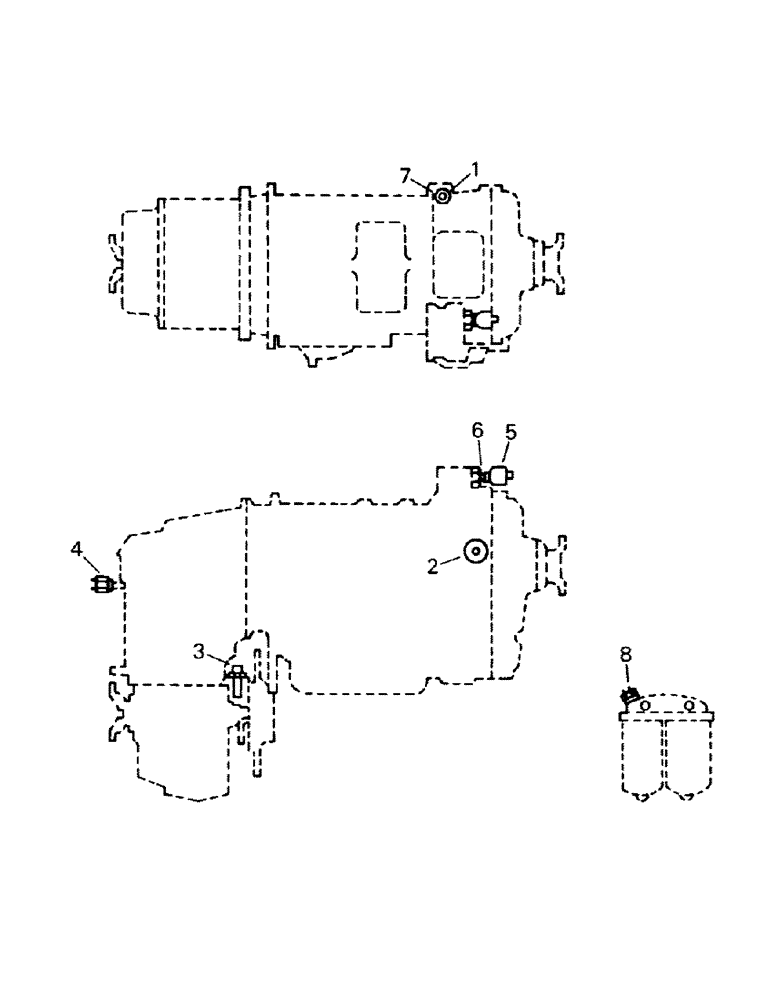 Схема запчастей Case IH KP-525 - (02-03) - TRANSMISSION ELECTRICAL (06) - ELECTRICAL