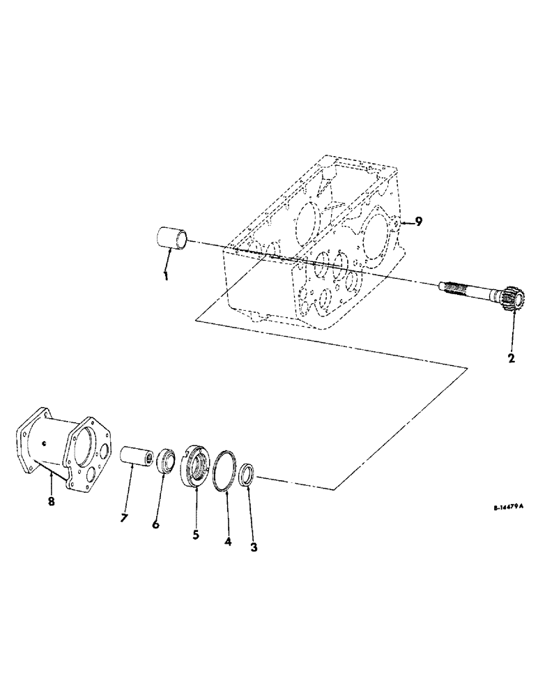 Схема запчастей Case IH 315 - (B-09) - POWER TRAIN, HYDROSTATIC GROUND DRIVE TRANSMISSION PARTS (03) - POWER TRAIN