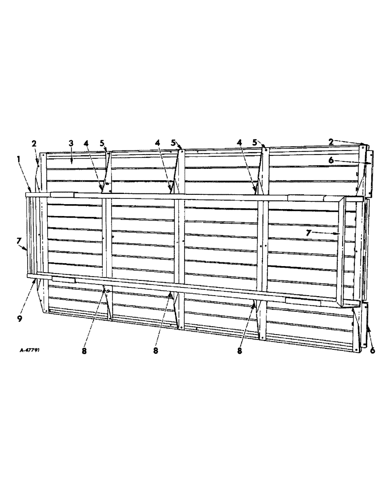 Схема запчастей Case IH VARIOUS - (C-30) - PLATFORM 