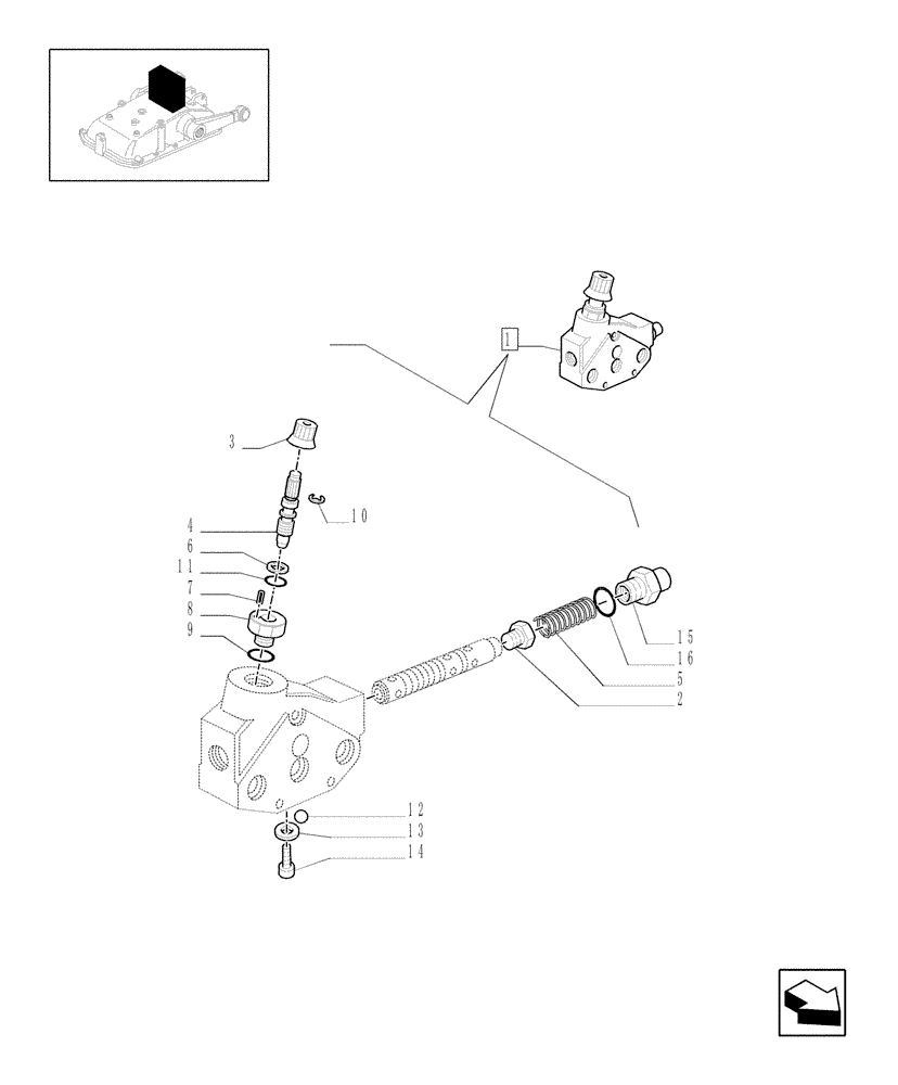 Схема запчастей Case IH JX1095N - (1.82.7/02C) - FLOW-RATE REGULATOR - BREAKDOWN - C5484 (07) - HYDRAULIC SYSTEM