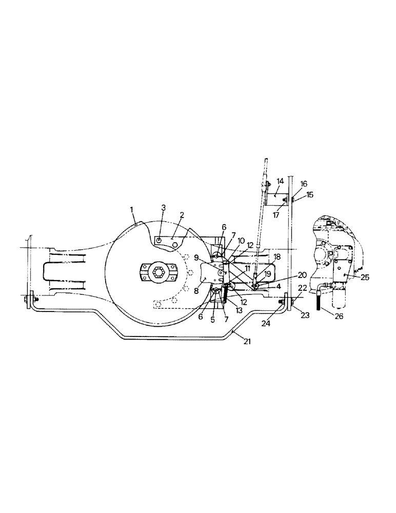 Схема запчастей Case IH ST251 - (10-56) - PARK BRAKE OPTION, UNITED KINGDOM ONLY (19) - OPTIONS