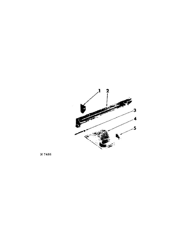 Схема запчастей Case IH 201 - (C-002[B]) - MECHANICAL LIFT LINKAGE (58) - ATTACHMENTS/HEADERS