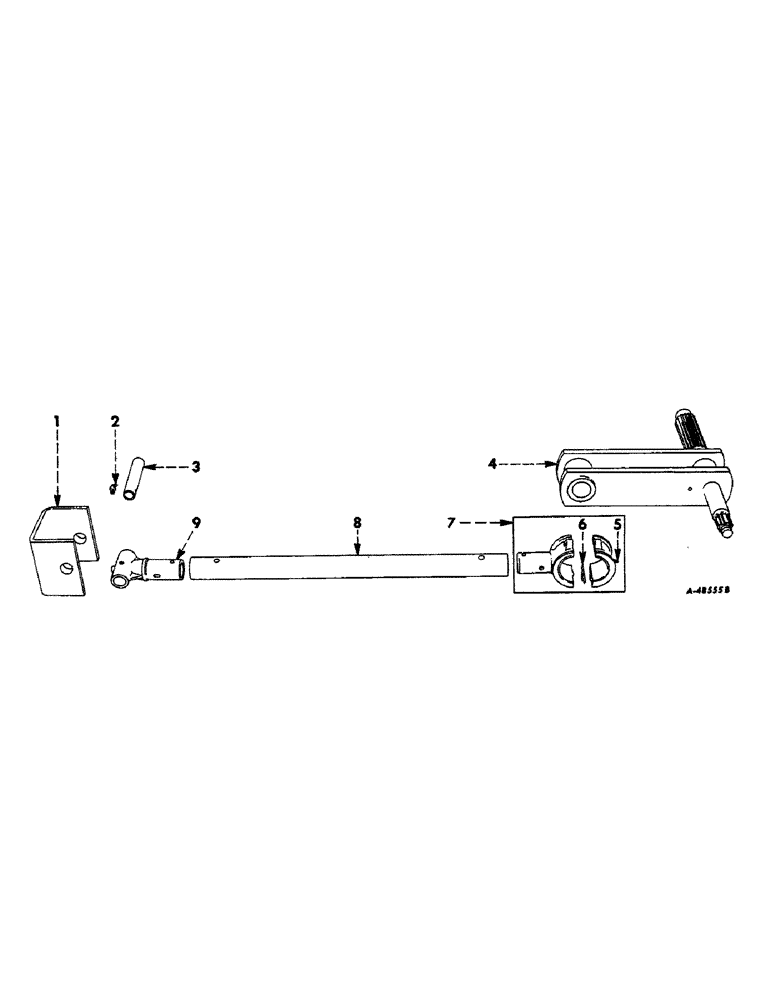 Схема запчастей Case IH 46 - (24) - PLUNGER PITMAN, FOR NO. 46-T BALER 